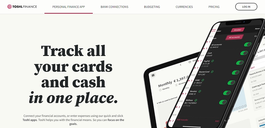 toshl finance website