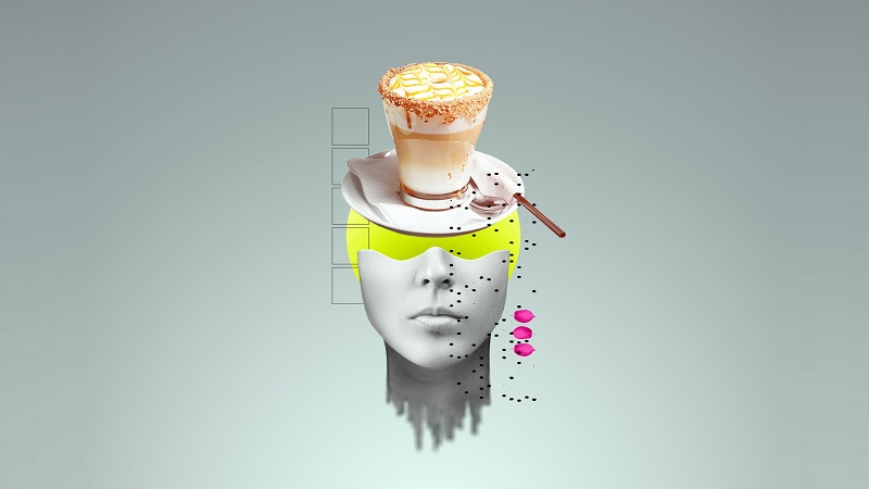 surreal-collage-3d-face-mask-with-coffee-on-head