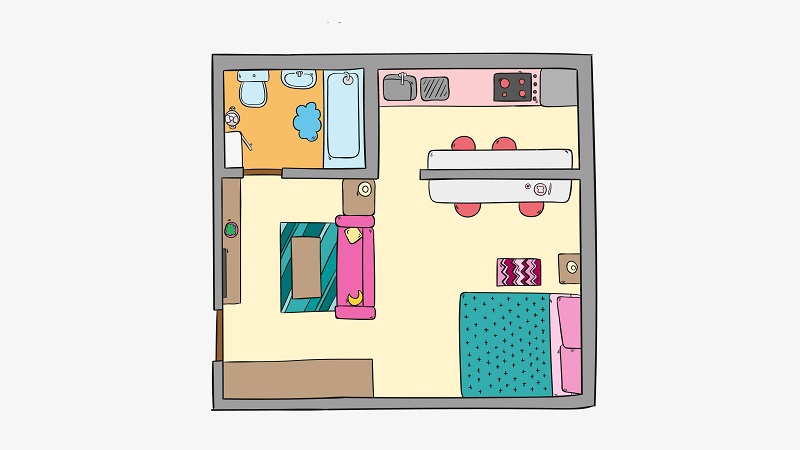 Interior Design creation with Floorplanner