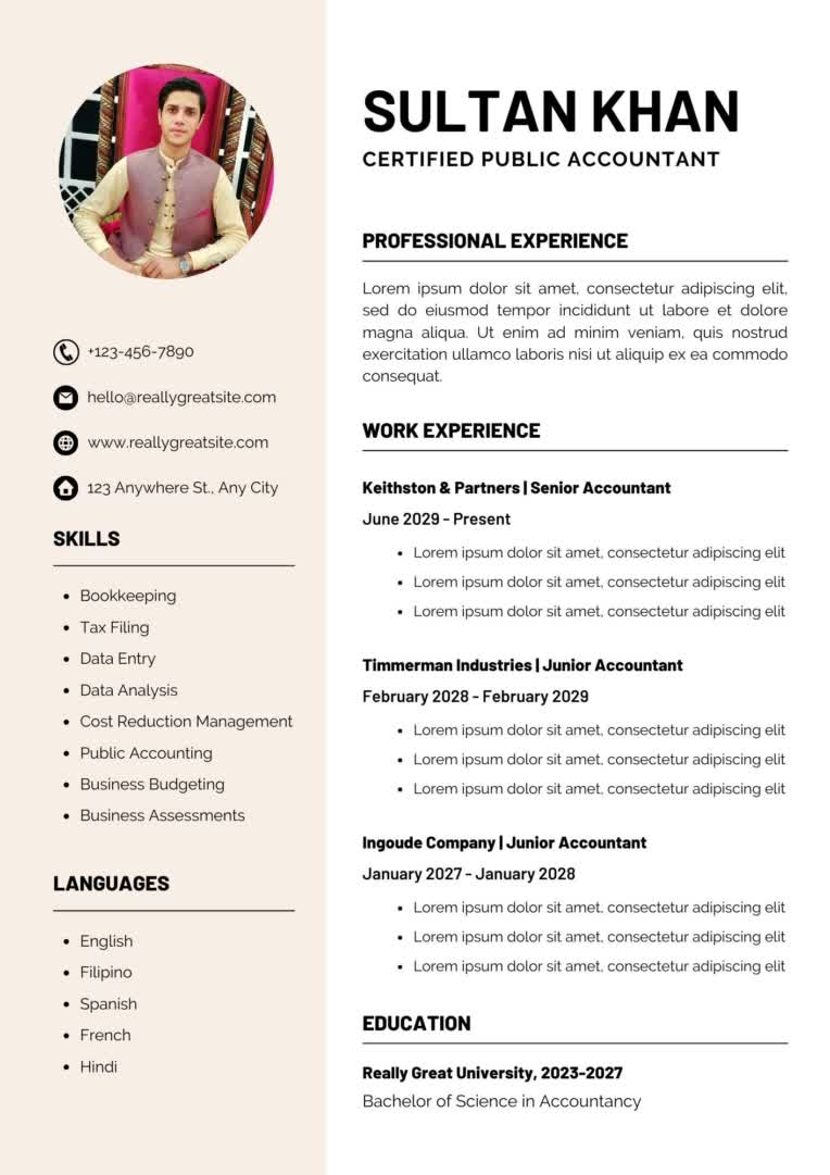 Neutral Minimalist Modern Professional Accountant Resume.jpg